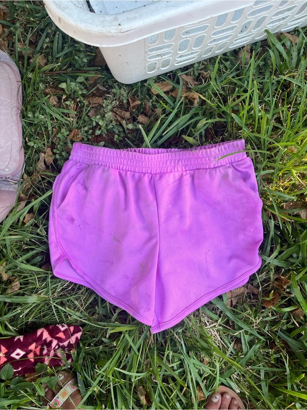 Athletic Works Lavender-Pink Women's Running Shorts